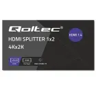 Active HDMI Splitter 2 x HDMI 4Kx2K, 3.4bps — Foto 8