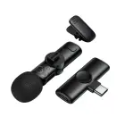 Borofone Lavalier wireless microphone BFK16 Winner Type C black Foto 6