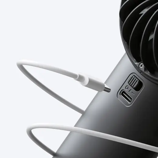 Jisulife Handheld Fan Life4 3600mAh Portable USB Fan - Black Foto 9