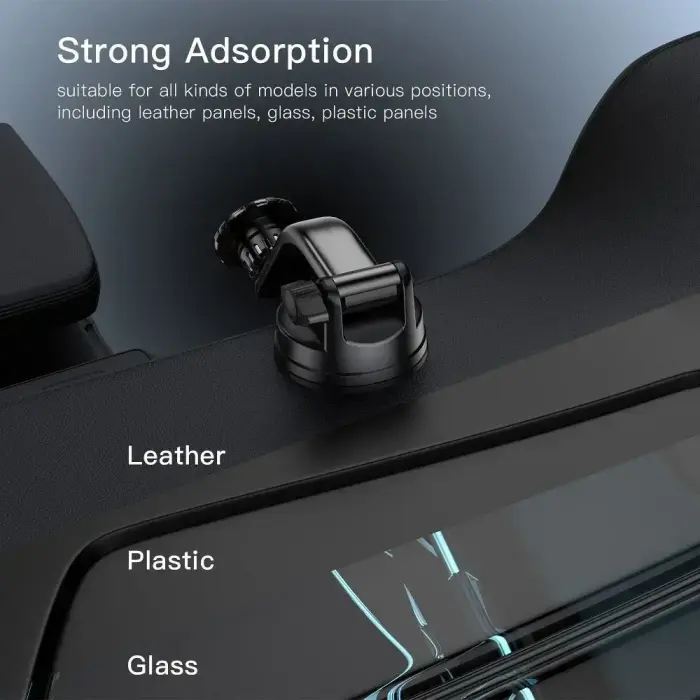 Magnetic car phone holder Forcell F-Grip MagLuxe windshield / dashboard / air vent black Photo