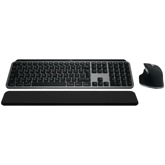 LOGITECH MX Keys S Combo for Mac - SPACE GREY - US INT'L - BT - EMEA28-935