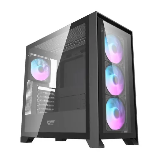 Darkflash DRX90 glass computer case (black) Foto 6