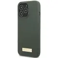 Guess GUHMP13LSPLA iPhone 13 Pro | 13 6,1" zielony|khaki hard case Silicone Logo Plate MagSafe Foto 2