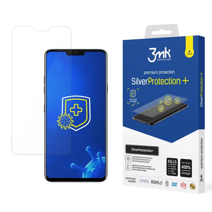 LG V40 ThinQ - 3mk SilverProtection+ screen protector