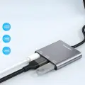 Hub Wozinsky WHCH-01 USB-C PD 100W HDMI 4K@30Hz USB-A 10Gbps - gray Foto 7