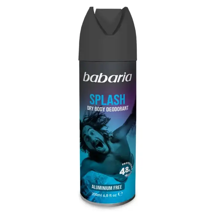 Babaria Splash Deodorant Spray 150ml+50ml Free