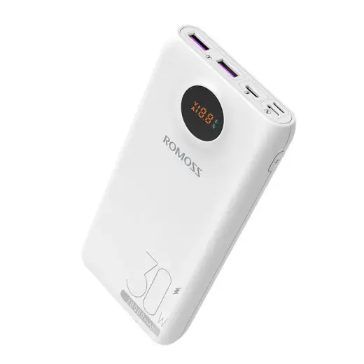 Romoss SW20S Pro Powerbank 20000mAh, 30W (white) Photo