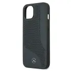 Mercedes MEHCP13MCDONA iPhone 13 6,1"navy hardcase Leather Perforated Area Foto 6