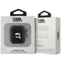 Karl Lagerfeld KLA2PGKIPK AirPods 1|2 cover czarny|black Monogram Karl Head Foto 3
