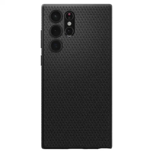 Case SPIGEN Liquid Air ACS03915 for Samsung Galaxy S22 Ultra - Matte Black Foto 2