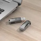 Pendrive 16GB USB 3.0 (USB A) Hoco UD5 gray — Foto 3
