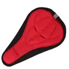Bike saddle cover red Foto 3