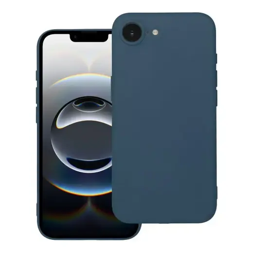 Soft phone case for iPhone 16e navy
