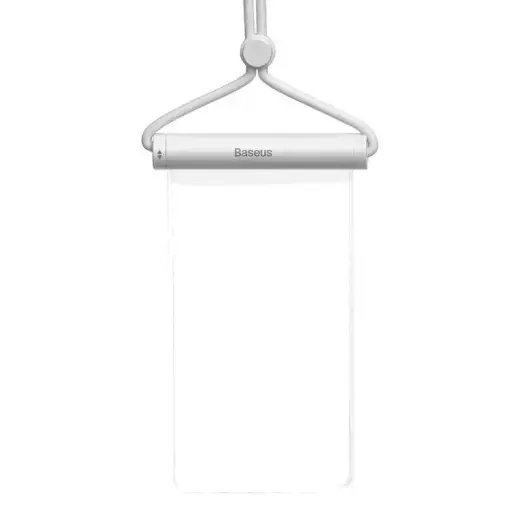 Waterproof phone case Baseus AquaGlide with Cylindrical Slide Lock (white) Foto 8