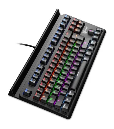 Liocat gaming keyboard KX 366+ CM mechanical black Фото num