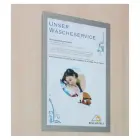 Pašlīpoša kabata DURABLE DURAFRAME® A4, ar rāmi, sudraba krāsā, 2 gab./iepak. Фото num