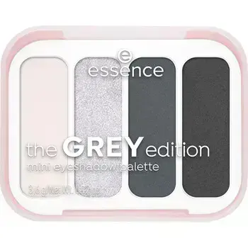Essence Grey Mini Eyeshadow Palette - Mini paletka očních stínů 3,6 g