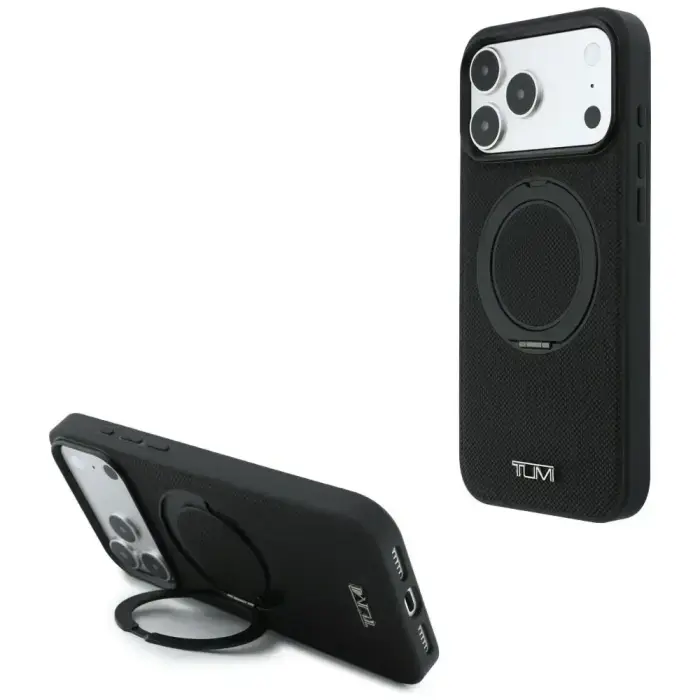 Case Tumi Ballistic with Ring Stand MagSafe for iPhone 18 Pro Max / 17 Pro Max black
