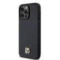 DKNY PU Leather Repeat Pattern Stack Logo MagSafe Case for iPhone 13 Pro Max Black — Photo 2