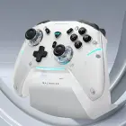 Machenike G5Pro Max Wireless Game Controller with Charging Station - White Photo