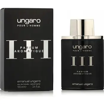 Emanuel Ungaro Pour L'Homme III Parfum Aromatique (EDT) Eau de Toilette for Men 100 ml