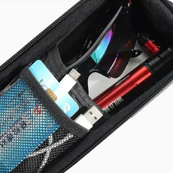 Etui|uchwyt rowerowy WILDMAN XS1 sakwa na ramę czarna|black Foto 10