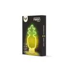 Neon LED on stand PINEAPPLE orange green USB-C FSC-12 Forever Light Foto 8