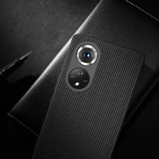 Nillkin Textured Case durable reinforced case with gel frame and nylon back for Honor 50 Pro black Foto 15
