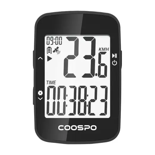 Coospo BC26 bicycle computer- compatible with: Strava, Trainingpeaks, etc. Photo