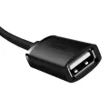 USB 2.0 pagarinātājs vads Baseus AirJoy Series, 0,5 m (melns) Foto 4