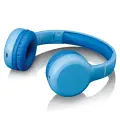Lenco on-ear austiņas ar Bluetooth bērniem, zilas Foto 2
