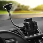 Car phone holder Forcell F-Grip Regular 27 cm windshield / dashboard / air vent black Photo