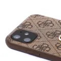 Guess case for iPhone 11 | XR from the 4G Big Metal Logo series - brown Photo
