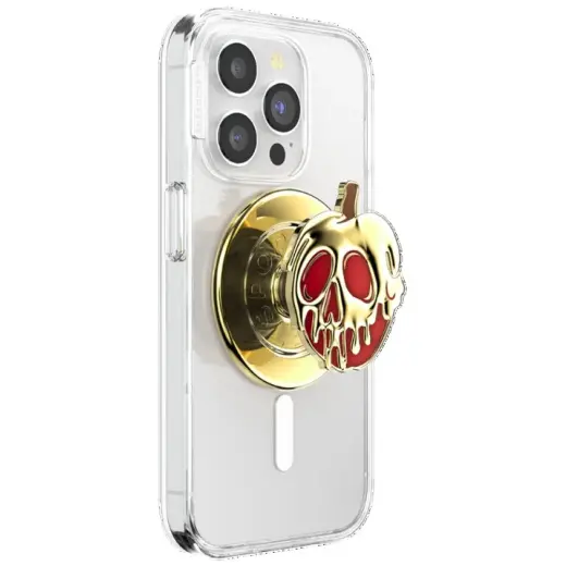 Uchwyt i podstawka do telefonu           Popsockets Round Disney Enamel Poison Apple MagSafe złoty 114075 Photo