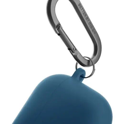 UNIQ case Nexo AirPods 4 + Ear Hooks Silicone pacific blue Foto 7
