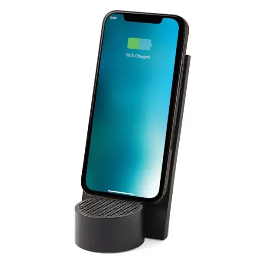 Lexon City Energy Pro 10W Wireless Charger with Bluetooth Speaker black LD145N Фото num