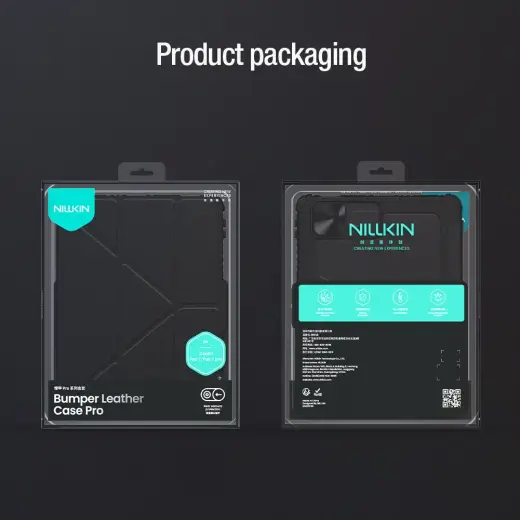 Nillkin Bumper PRO Protective Stand Case priekš Xiaomi Pad 7 melns Foto 11