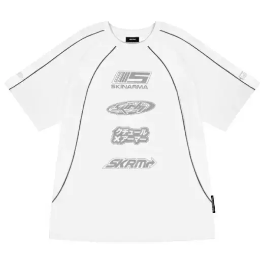 T-shirt Skinarma Delta M white Фото num