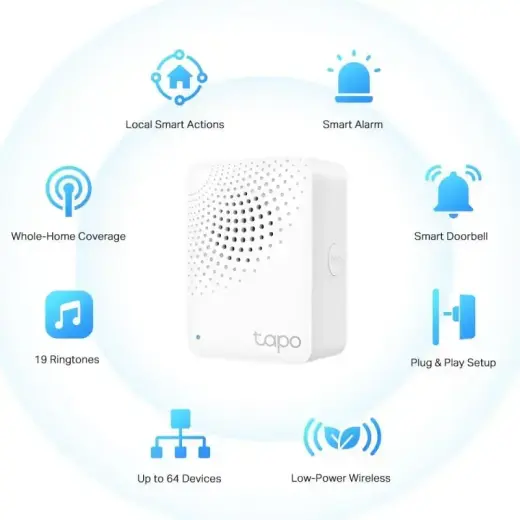 TP-LINK TPLINK Smart-Hub SmartHub Tapo H100 (TAPO H100) Foto 2