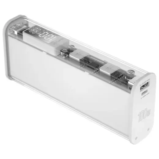 4smarts Powerbank Lucid Block 20000mAh 100W white 540266 Photo