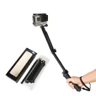 3 in 1 Monopod Tripod with Selfie Stick for GoPro - Black Foto 3