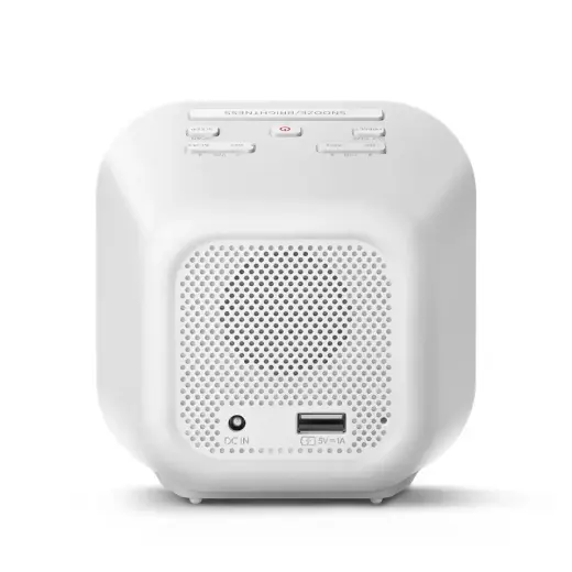 PHILIPS radio pulkstenis, balts Photo