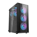 Darkflash DK352 Plus Computer Case with 4 fans (Black) Foto 1