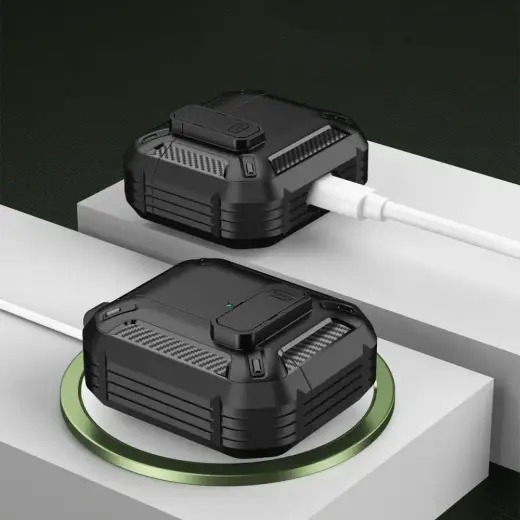 Tech-Protect X-Carbo case for AirPods Pro 1 | 2 - black Foto 2