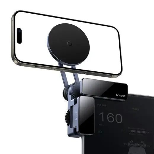 OS-Baseus MaxView Magnetic Car Mount for In-Vehicle Infotainment Screen Space Grey Foto 4