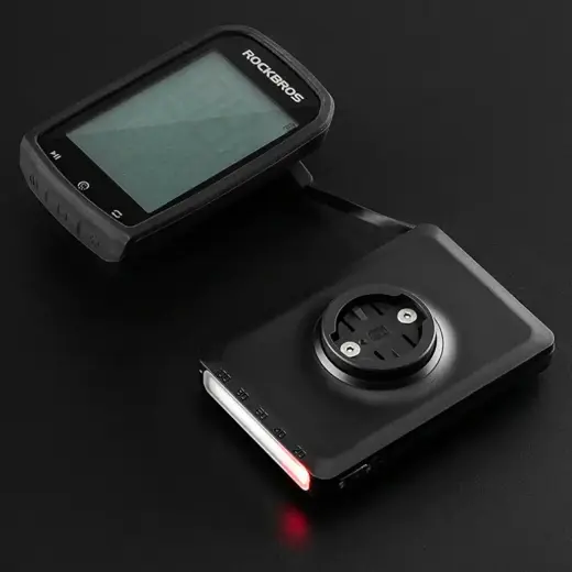Rockbros JP008 front bike light for counter with power bank 5000mAh 150lm IPX6 - black Photo