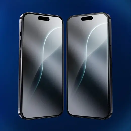 Benks Tempered glass Joy Touch Matte Glass (0N65) for Iphone 16 Pro black Foto 9