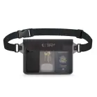 TECH-PROTECT UWP10 UNIVERSAL WATERPROOF POUCH 10 INCH BLACK/CLEAR — Foto 1