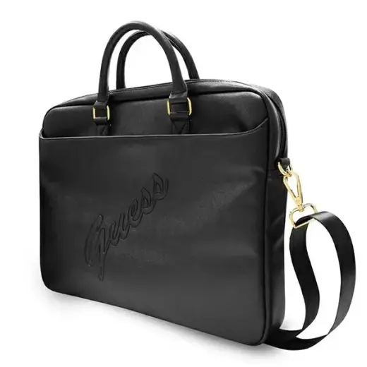 Guess Bag GUCB15PUSASBK 16 "black | black Saffiano Script Фото num