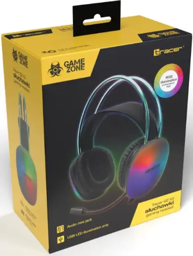 Spēļu austiņas Tracer GameZone GZ X2 | melnas Foto 4